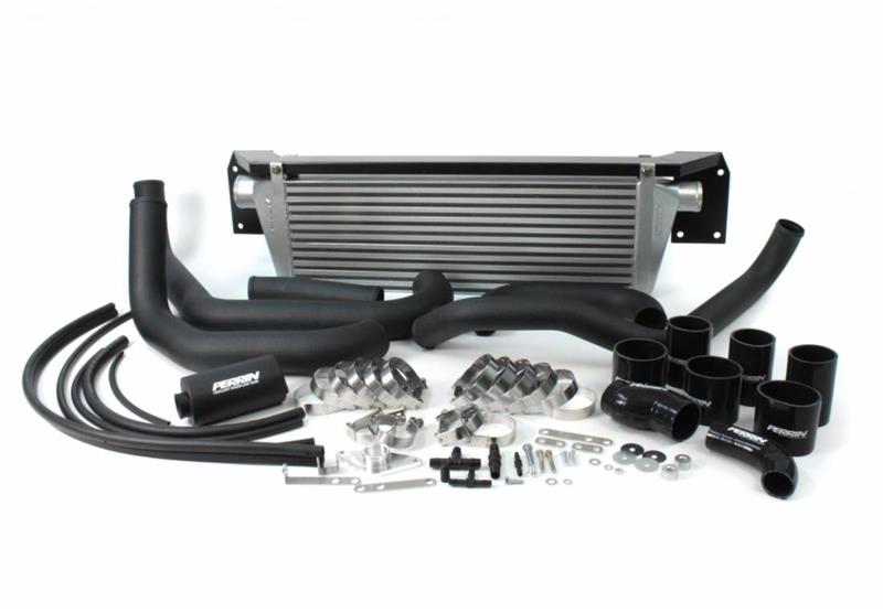 Perrin 02-07 WRX/STi FMIC Black Boost Tubes w/ Black Silicone