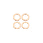 WIlwood Tandem M/C Copper Washer Kit .450 ID x .675 OD (Pack of 4)