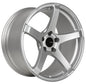 Enkei Kojin 18x8 45mm Offset 5x112 Bolt Pattern 72.6mm Bore Dia Matte Silver Wheel