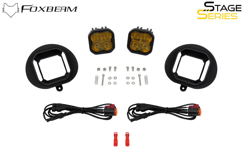 Diode Dynamics 02-08 Dodge Ram 1500/2500/3500 SS3 Fog Light Kit - White Max