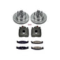 Power Stop 94-96 Ford F-150 Front Autospecialty Kit w/Cals