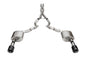 Corsa 2024 Ford Mustang GT Convertible 3in Sport Cat-Back Exhaust - 4.5in Carbon Fiber Tips