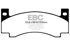 EBC 71-72 Amc Ambassador 4.2 Greenstuff Front Brake Pads