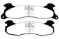 EBC 83-93 Ford Mustang 2.3 (Rear Rotors) Greenstuff Rear Brake Pads