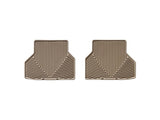 WeatherTech 04-10 BMW 5-Series Rear Rubber Mats - Tan
