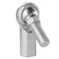 QA1 C Series 2-Pc Rod End - Female/Right Hand - 12mm Bore x M12x1.75 w/Stud - Carbon Steel