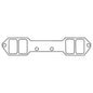 Cometic Chevy Gen1 Small Block V8 .059in CFM-20 Intake Mani Gskt Set-2.150in x 1.250in Rect. Ports