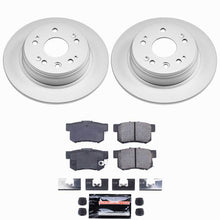 Load image into Gallery viewer, Power Stop 02-04 Honda CR-V Rear Z23 Coated Brake Kit