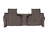 WeatherTech 2019+ Chevrolet Silverado 1500 Double Cab (1st Row Bench) Rear FloorLiner - Cocoa