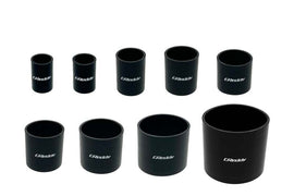 GReddy 45mm x 70mm Silicone Straight Hose - Black