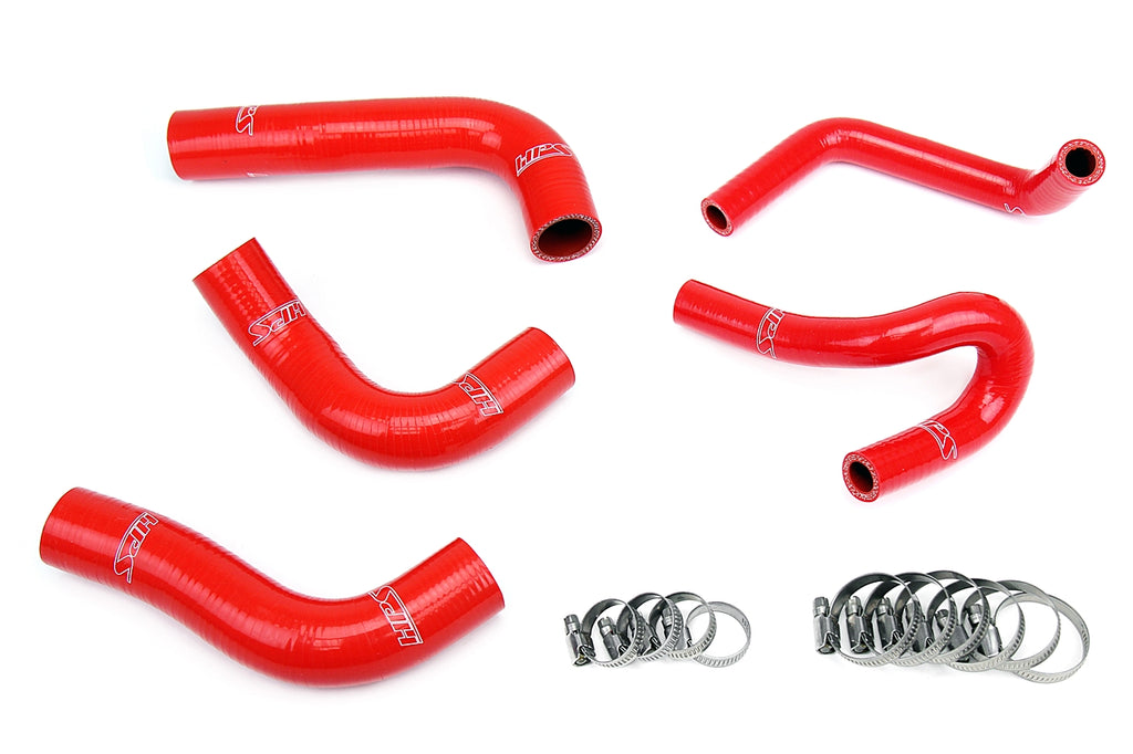 HPS Performance Silicone Hose Kit - Radiator and Heater Hose 57-1412-RED