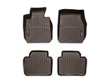 WeatherTech 2014+ BMW 2-Series Front & Rear FloorLiner - Cocoa