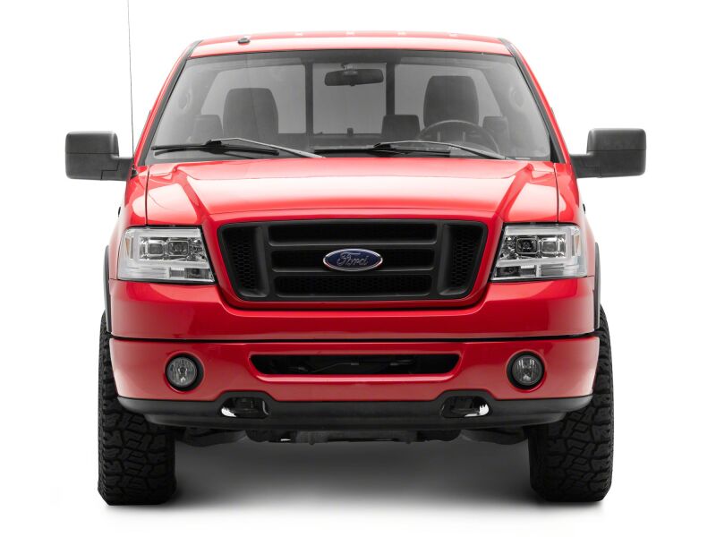 Raxiom 04-08 Ford F-150 Axial Series Projector Headlights- Chrome Housing- Clear Lens