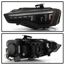 Load image into Gallery viewer, Spyder 13-17 Audi A5 HID Model Only High-Power Headlight - Black (PRO-YD-AA513HIDAP-SEQGR-BK)
