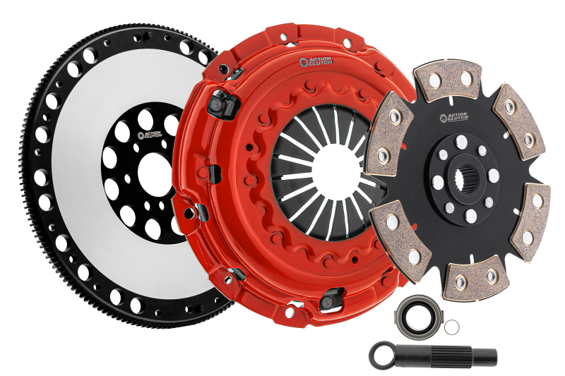 Action Clutch 05-09 Subaru Outback XT 2.5L (EJ255) Turbo AWD Stage 4 Clutch Kit (1MD) w/Lightened FW