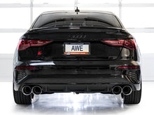 Load image into Gallery viewer, AWE 22-24 Audi 8Y S3 Touring Edition Exhaust - Chrome Silver Tips