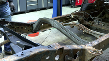 Load image into Gallery viewer, Rust Buster 2000-2006 Toyota Tundra ward Fuel Tank Crossmember
