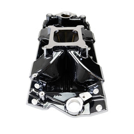 Edelbrock Chevy SB Victor Jr. 23 Degree Black Plasma Intake Manifold