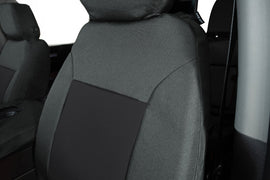 Covercraft 14-18 Chevrolet Silverado/GMC Endura PrecisionFitFront Row Seat Covers - Charcoal/Blk