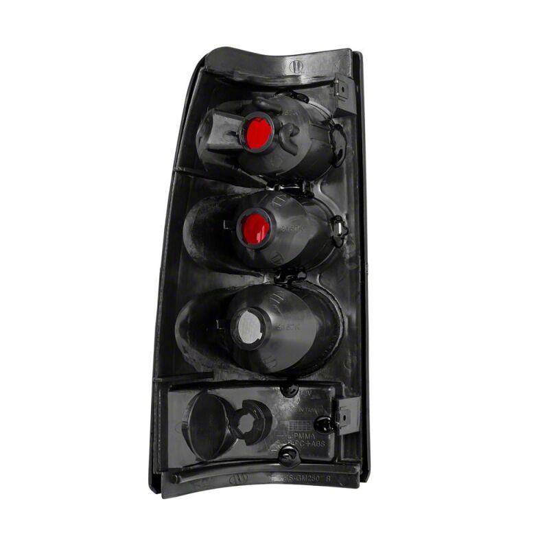 Raxiom 03-06 Chevrolet Silverado 1500 Fleetside Axial Series TailLights-CarbonFiber-Rd/Clear Lens