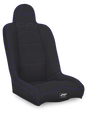 PRP Daily Driver High Back Suspension Seat- Black/Purple Vinyl