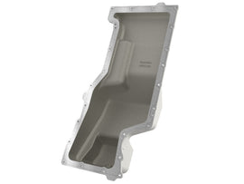 aFe 20-25 GM Trucks Front Engine Oil Pan - Raw w/ Machined Fins
