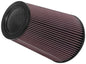 K&N Universal Air Filter - Carbon Fiber Top 6in Flg 7-1/2in B 5in T 10in H
