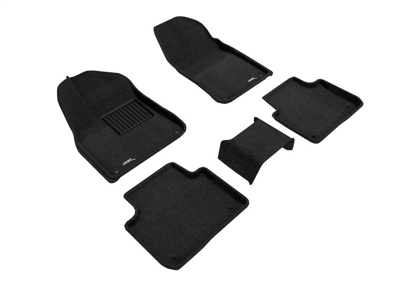 3D MAXpider 2023 Porsche Cayenne / 21-23 Porsche Cayenne Coupe Elegant 1st/2nd Row Floormats - Black