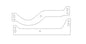 Cometic Chrysler LA V8 .047in Fiber Intake Rail Gasket Kit