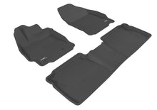 Load image into Gallery viewer, 3D MAXpider 2011-2013 Scion TC Kagu 1st &amp; 2nd Row Floormats - Black