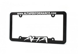ALTA Plastic License Plate Frame