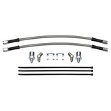 Wilwood 89-98 Nissan 240SX / 89-02 Nissan Skyline Rear Flexline Kit (M10x1.0 to 1/8-27)
