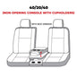 Covercraft 19-20 Ford F-150 Polycotton SeatSaver Custom Front Row Seat Covers - Grey