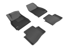 Load image into Gallery viewer, 3D MAXpider 2013-2019 Cadillac XTS Kagu 1st &amp; 2nd Row Floormats - Black