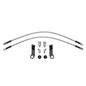 Wilwood flexline kit 22IN. M10X1.50 IF to 45 deg 1/8-27 NPT W/BRACKET