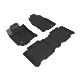 3D MAXpider 2013-2018 Toyota RAV4 Kagu 1st & 2nd Row Floormats - Black