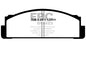 EBC 68-83 Fiat 124 1.6 Greenstuff Front Brake Pads