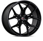 Vossen HF5 - 20x10.5 - ET32 - 5x114.3 - 70.6 - Deep - Satin Black Wheel