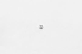 Wilwood nut 1/4-20 hex jamb chrome