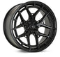 Vossen HFX-1 - 20X11 / 5X114.3 / ET50 / Deep / 70.5 - Satin Black