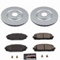 Power Stop 16-23 Jeep Cherokee Front Z23 Coated Brake Kit