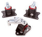 Innovative 04-08 Acura TSX K-Series Black Steel Mounts 75A Bushings