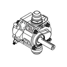 Peterson Fluid Systems R4 1-Stage Oil Pump - Right Side Mount - HV - Rear Drive