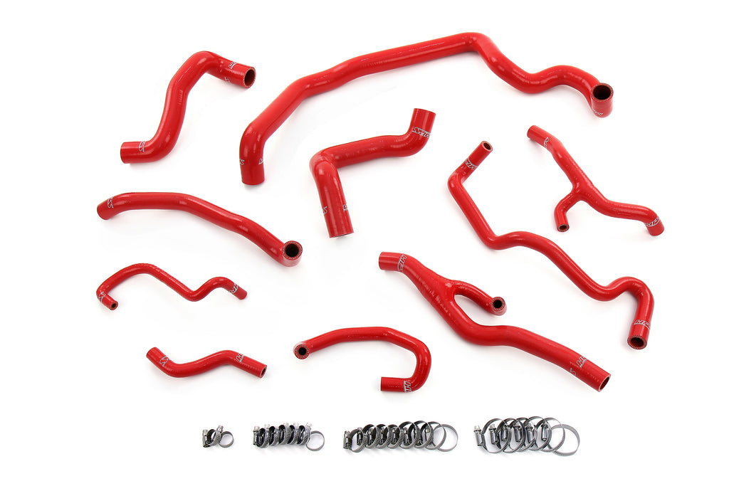 HPS Performance Silicone Hose Kit - Air Intake Hose 57-1998-RED