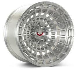 Vossen LCX-04 24x14 - 8x165.1 - ET75 - Mega Deep - 125.1 - Brushed Gloss Clear Wheel