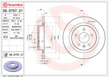 Load image into Gallery viewer, Brembo OE 19-21 ChevyEquinox/19-21 Malibu/20-21 GMC Terrain Friction Brake Disc