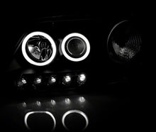 Load image into Gallery viewer, Raxiom 97-03 Ford F-150 Super White LED Halo Projector Headlights- Black Housing- Clear Lens
