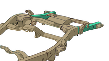 Load image into Gallery viewer, Rust Buster Avalanche/Suburban/Yukon Rear Frame Repair Kit - Right