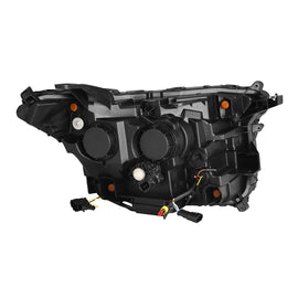 AlphaRex 2024+ Toyota Tacoma NOVA-Series LED Proj Headlights Alpha-Blk w/Actv Light & Seq. Sig + DRL