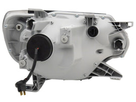 Raxiom 12-15 ToyotaTacoma Axial Series Switchback Projector Headlights- Black Housing- Clear Lens